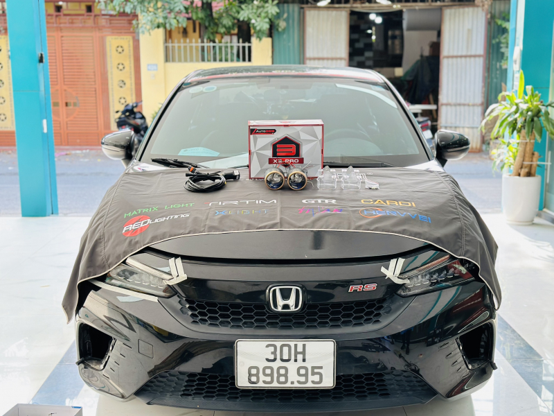 Độ đèn nâng cấp ánh sáng Nâng cấp đèn tăng sáng cho Honda City